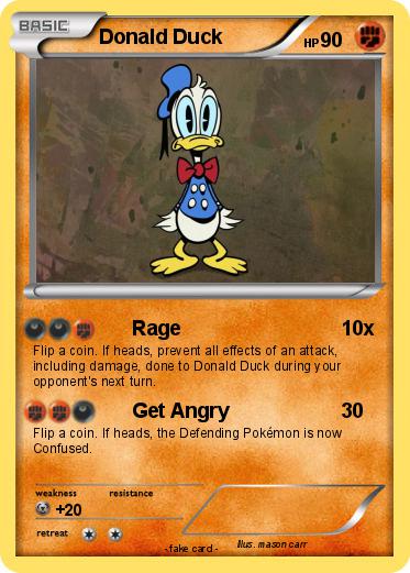 Pokemon Donald Duck
