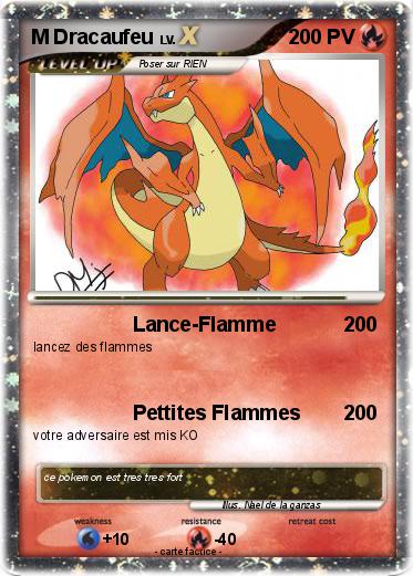 Pokemon M Dracaufeu