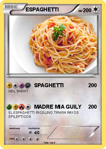 Pokemon ESPAGHETTI