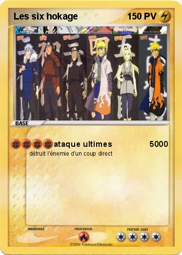 Pokemon Les six hokage