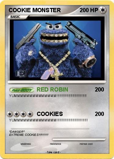 Pokemon COOKIE MONSTER