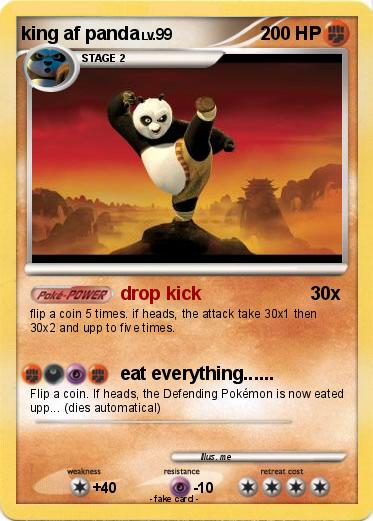 Pokemon king af panda