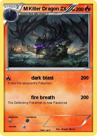 Pokemon M Killer Dragon ZX