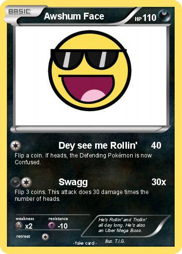 Pokemon Awshum Face