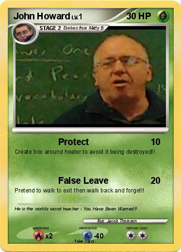 Pokemon John Howard