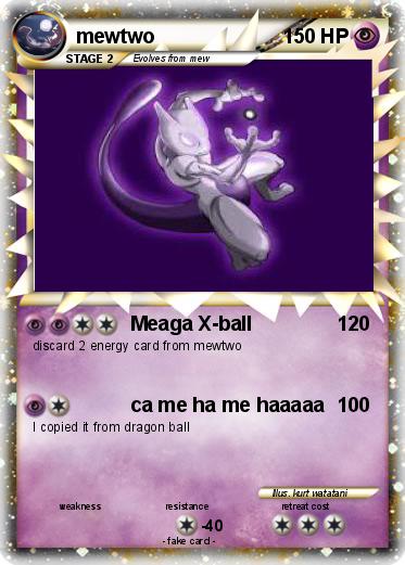 Pokemon mewtwo