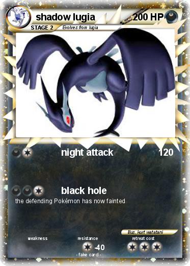 Pokemon shadow lugia