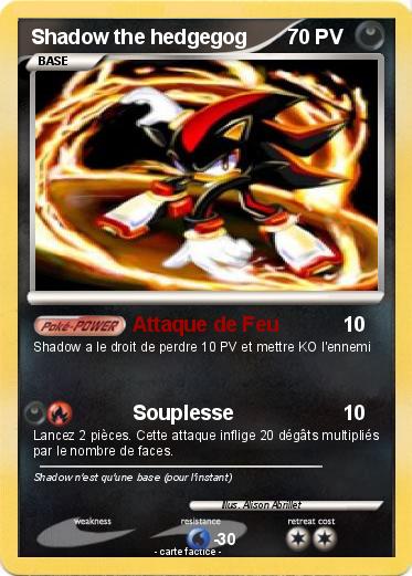 Pokemon Shadow the hedgegog