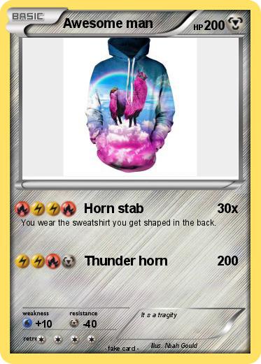 Pokemon Awesome man