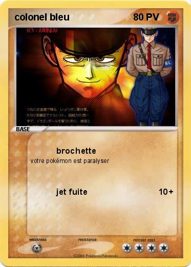 Pokemon colonel bleu
