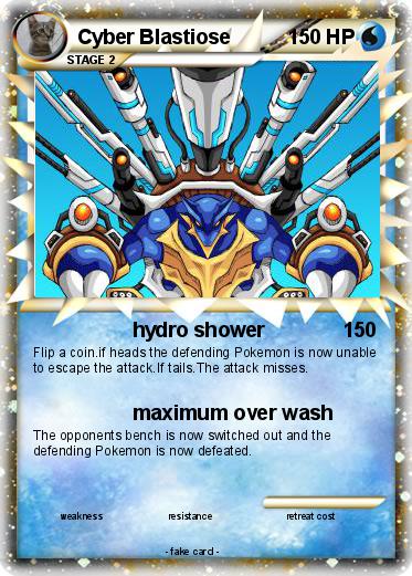 Pokemon Cyber Blastiose