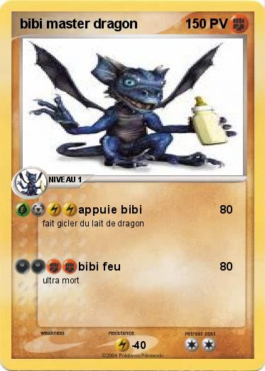 Pokemon bibi master dragon 