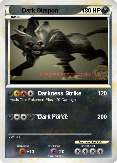 Pokemon Dark Olmpon