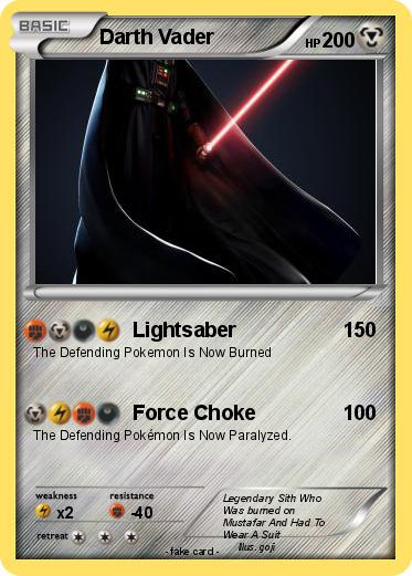 Pokemon Darth Vader