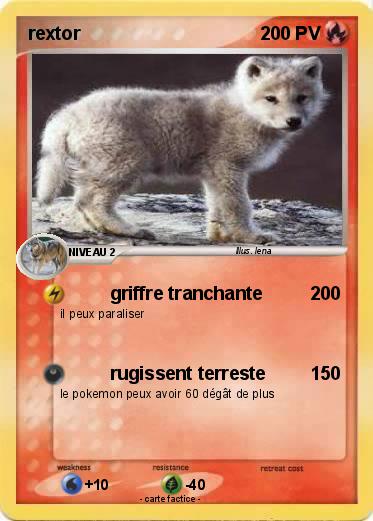 Pokemon rextor