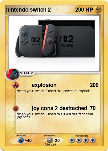 Pokemon nintendo switch 2