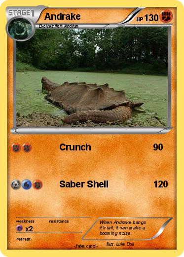 Pokemon Andrake