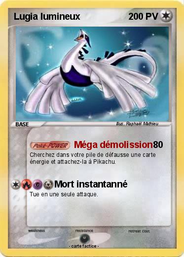 Pokemon Lugia lumineux