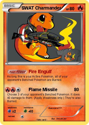 Pokemon SWAT Charmander