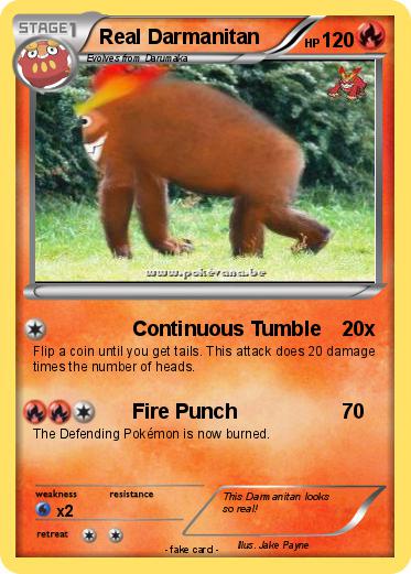 Pokemon Real Darmanitan