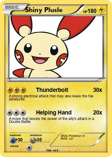 Pokemon Shiny Plusle