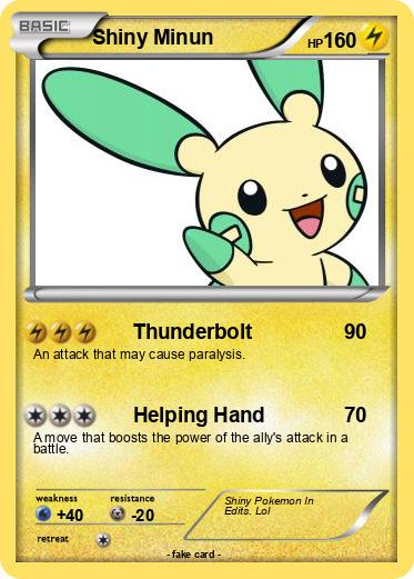 Pokemon Shiny Minun