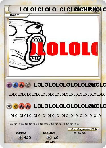 Pokemon LOLOLOLOLOLOLOLOLOLOLOLOLOLOLOLO