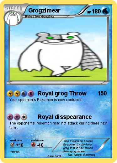 Pokemon Grogzimear