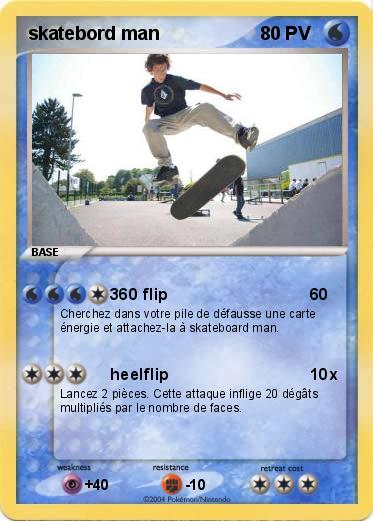 Pokemon skatebord man