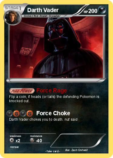 Pokemon Darth Vader