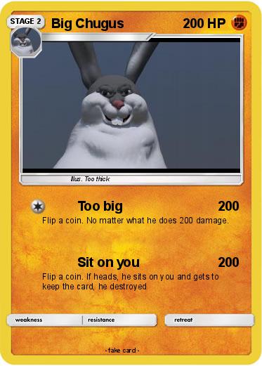 Pokemon Big Chugus