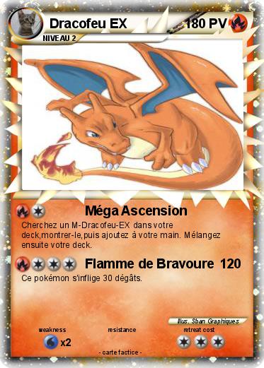 Pokemon Dracofeu EX