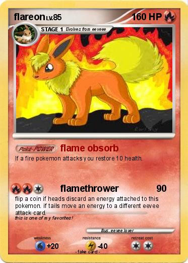 Pokemon flareon