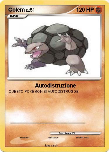 Pokemon Golem