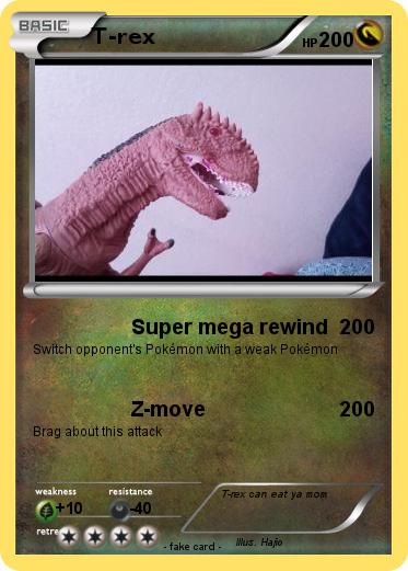 Pokemon T-rex