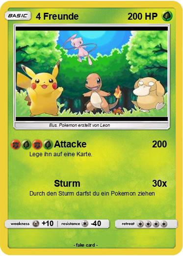 Pokemon 4 Freunde