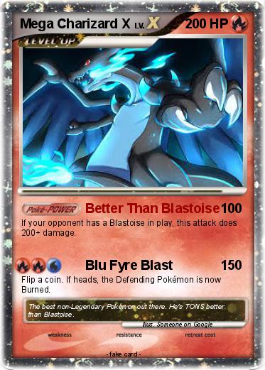 Pokemon Mega Charizard X
