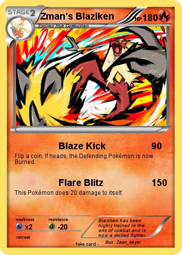 Pokemon Zman's Blaziken