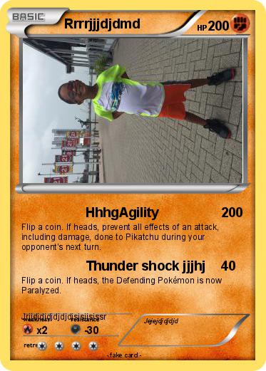 Pokemon Rrrrjjjdjdmd