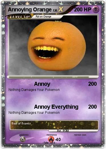 Pokemon Annoying Orange