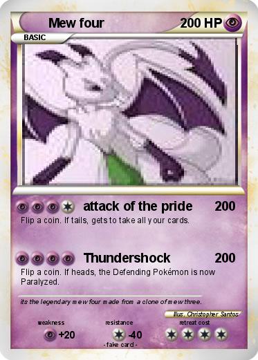 Pokemon Mew four
