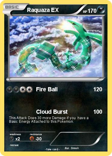 Pokemon Raquaza EX