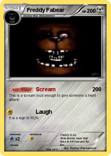 Pokemon Freddy Fabear