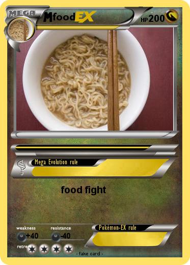 Pokemon food