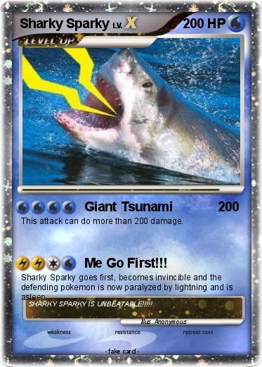 Pokemon Sharky Sparky