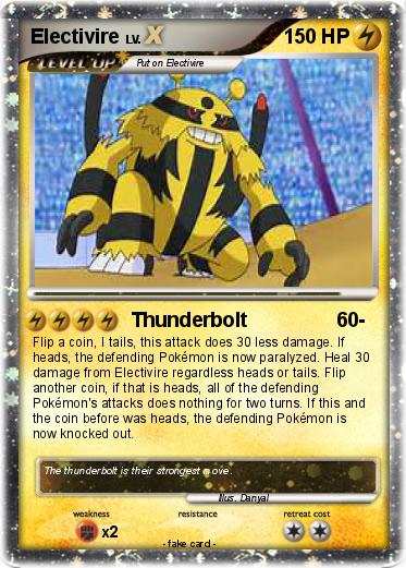 Pokemon Electivire