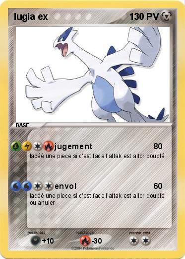 Pokemon lugia ex 