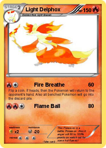 Pokemon Light Delphox