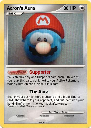 Pokemon Aaron's Aura