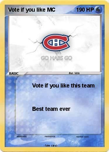 Pokemon Vote if you like MC